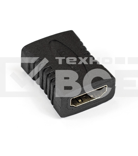Переходник Exegate EX284925RUS HDMI-HDMI EX-HDMI-FFC (19F/19F, позолоченные контакты)