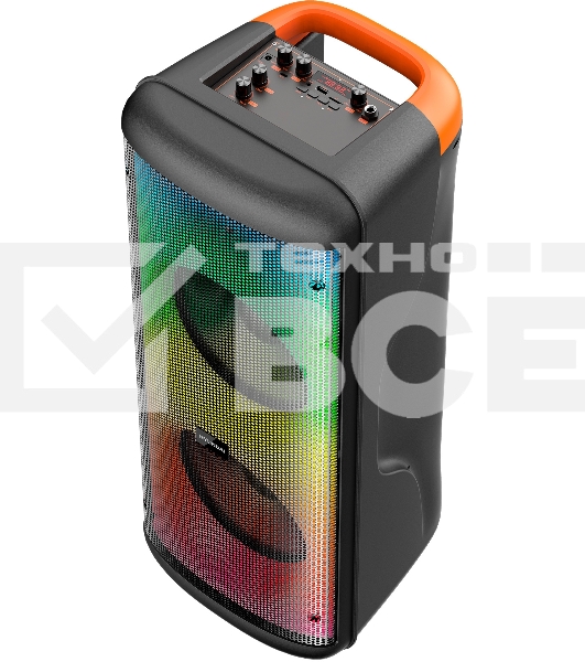 Минисистема Hyundai H-MC1235 черный 80Вт FM USB BT micro SD