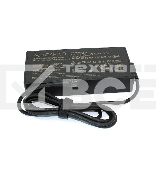 Блок питания (сетевой адаптер) для ноутбуков Asus 20V 12A 240W 6.0 x 3.7mm pin