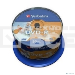 Диск DVD-R Verbatim 4.7Gb 16x Cake Box (50шт) Printable (43533), фото2