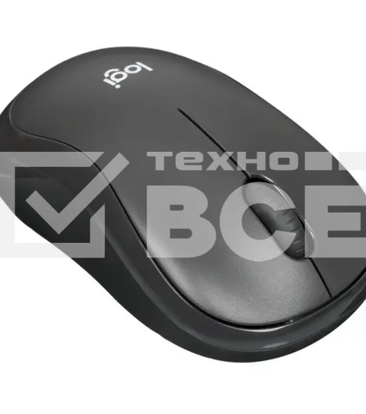 Мышь беспроводная Logitech M240 SILENT графитовый, 4000 dpi, Bluetooth, кнопки - 3