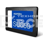 Накопитель SSD ADATA SU650, 240Gb, SATA III, 2.5