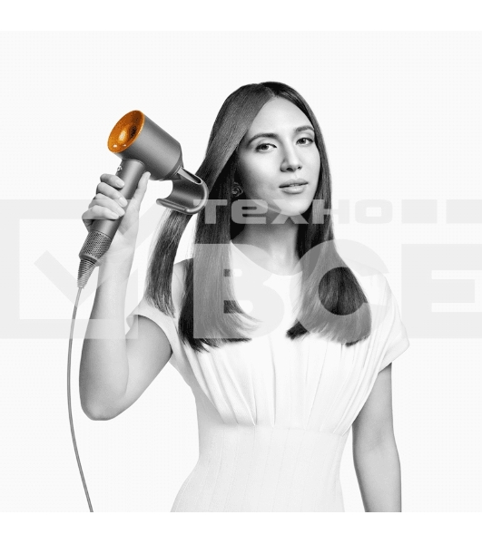 Фен Dyson Supersonic HD07 Bright Nickel/Bright Copper 1600Вт никель/медный