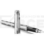 Ручка перьевая Parker Urban Core F200 (1931605) Metro Metallic CT M сталь нержавеющая подар.кор., фото2