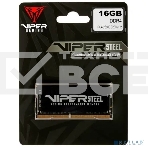 Оперативная память Patriot Steel Series, DDR4, 16GB (1x16 GB), 3200 MHz, CL22, радиатор, чёрный, SO-DIMM, фото11