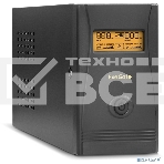 Источник бесперебойного питания ExeGate Power Smart ULB-850.LCD.AVR.EURO.RJ<850VA/480W, LCD, AVR, 2 евророзетки, RJ45/11, Black>, фото4