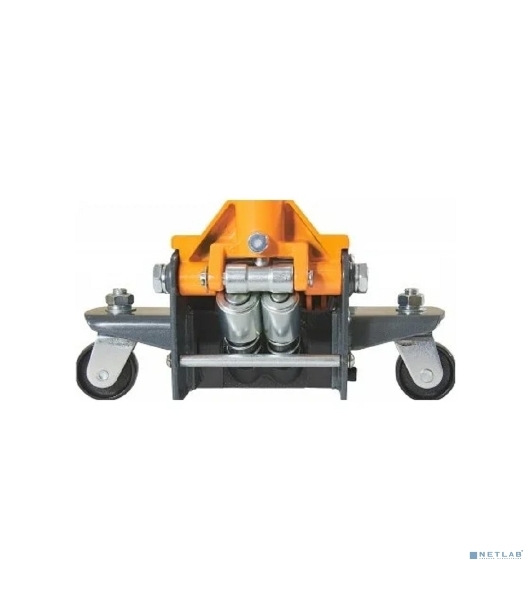 Домкрат подкатной 3 т. гаражный двухпоршневой, с уменьшенной высотой подхвата, 75-505 мм Ombra OHT233S