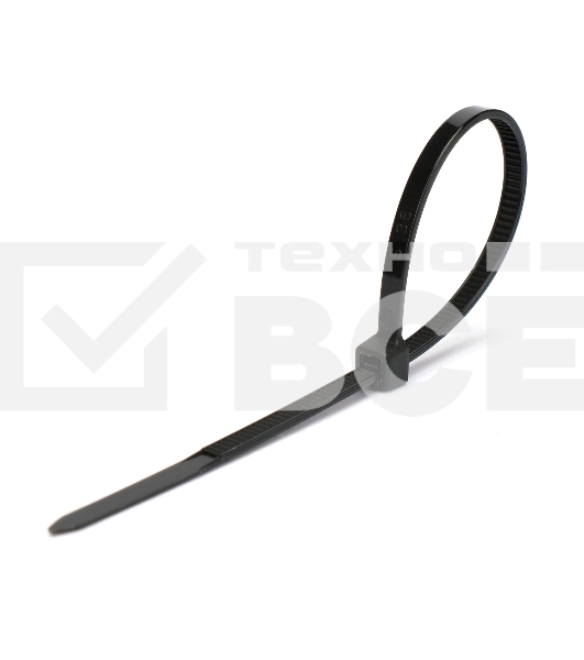 Стяжки Cablexpert NYT-500x7.6B пластиковые 500 мм х 7,6 мм, черные (100 шт.)