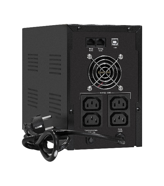 Источник бесперебойного питания ExeGate EX292608RUS SpecialPro UNB-2000.LED.AVR.4C13.RJ.USB 2000VA/1200W, LED, AVR,4*C13, RJ45/11,USB, металлический корпус, черный