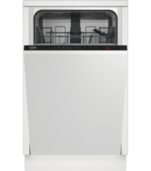 Встраиваемая посудомоечная машина Beko BDIS15961, черный, 44.8 см, 9 компл., 55 дБ, класс A