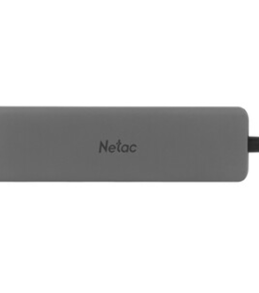 USB-концентратор Netac WF13, USB Type-C, USB/HDMI/USB Type-C, USB