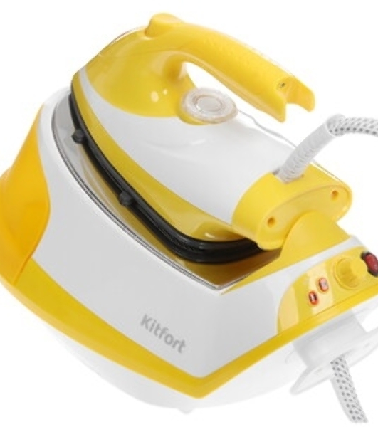Парогенератор Kitfort КТ-9135-1 2000Вт желтый/белый
