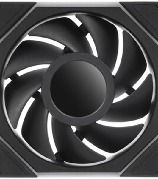 Вентилятор для корпуса Lian-Li Uni Fan TL Wireless LCD 120 LCD ARGB 120х124.5x28 черный 4-pin 27дБ (G99.12TLLCD1W1B.R0) Ret
