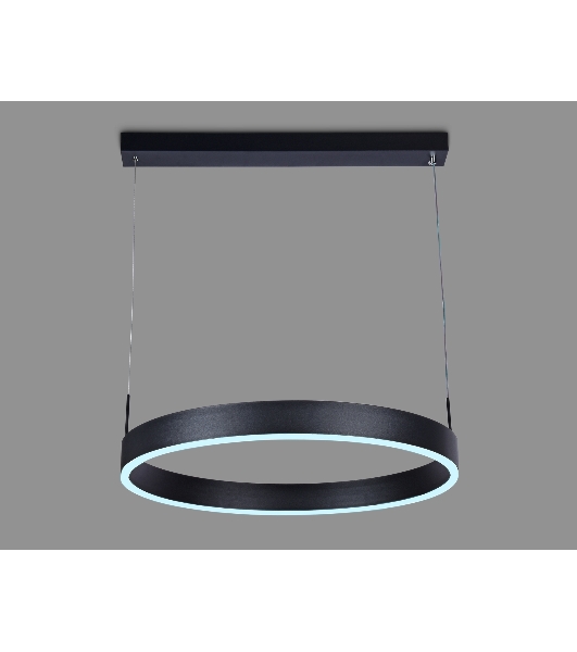 Светильник Ambrella light FA6606 BK черный 51W D600*700 (ПДУ РАДИО 2.4G)