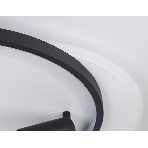 Светильник Ambrella light FL5137/2+2 WH/BK белый/черный 66W 3000K/4200K/6400K+4200K 500*420*130 (ПДУ ИК), фото5