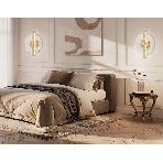 Настенный светодиодный светильник Ambrella light LH31143 BS/CL латунь/прозрачный 13W 3000K 280*70*350, фото3
