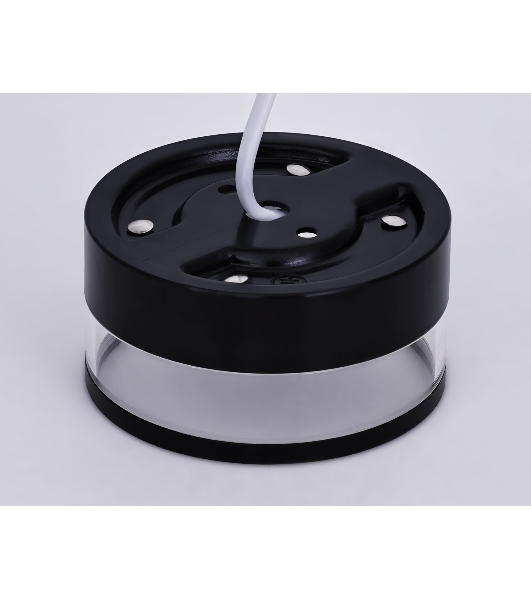 Светильник Ambrella light TN5506 SBK/CL черный песок/прозрачный GX53 D85*43