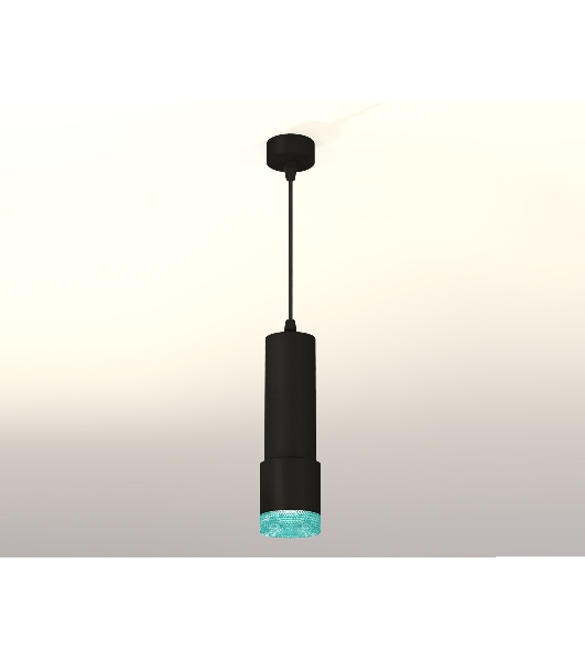 Светильник Ambrella Light XP7402004 SBK/BL черный песок/голубой MR16 GU5.3 (A2302, C6343, A2030, C7402, N7194)