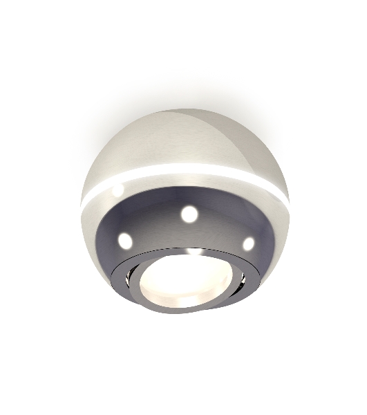 Светильник Ambrella Light XS1104011 PSL серебро полированное MR16 GU5.3 LED 3W 4200K (C1104, N7003)