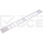 Вертикальный кабельный органайзер в шкаф, ширина 150 мм 42U (ВКО-М-42.150), фото4