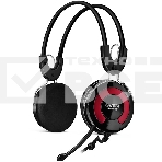 Гарнитура SVEN AP-540 с регулятором громкости черный/красный, фото6