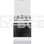 Плита газовая Hansa FCGW61000 белый, конфорок 4 шт, духовка 58 л, 60 см x 85 см x 60 см, фото3