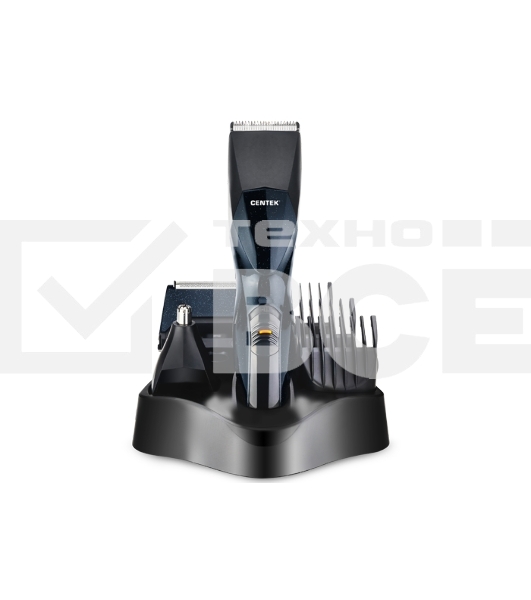 Машинка для стрижки Centek CT-2131 черный Набор для стрижки Centek CT-2131 (чёрн) 3 В1 + СТРИЖКА + БРИТВА + ТРИММЕР ДЛЯ НОСА