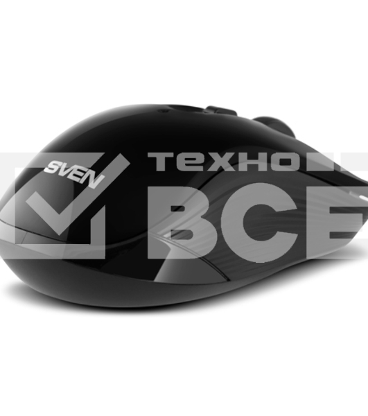 Мышь проводная SVEN RX-520S черный, 3200 dpi, USB, кнопки - 6