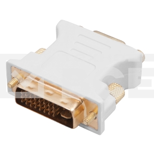 Переходник Rexant (17-6821) ПЕРЕХОДНИК шт.DVI - гн.VGA GOLD