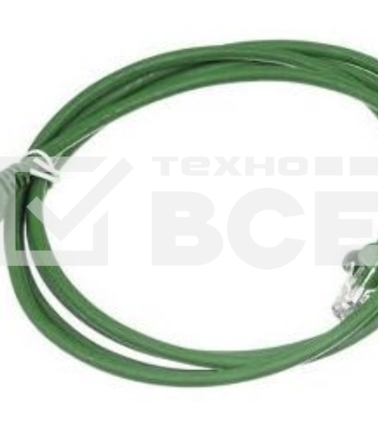 Кабель Патч-корд Lanmaster LAN-PC45/U6-2.0-GN вилка RJ-45-вилка RJ-45 кат.6 2м зеленый LSZH (уп.:1шт)