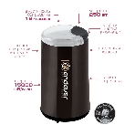 Кофемолка Endever Costa-1054, 250 Вт, 15000 об/мин, вес продукта для помола 100 гр, ABS-пластик, защита от перегрева двигателя, фото13