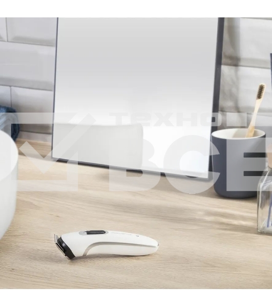 Триммер Rowenta TN8961F4 белый (насадок в компл:7шт)