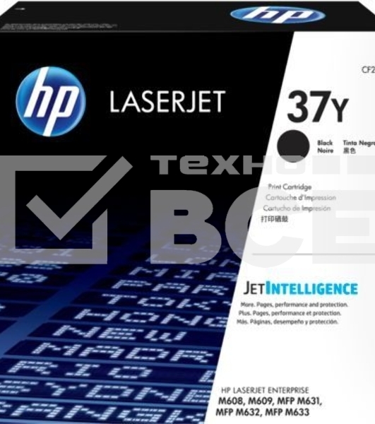 Контрактный Картридж лазерный HP 37Y Blk Contract LJ Toner Cartridge