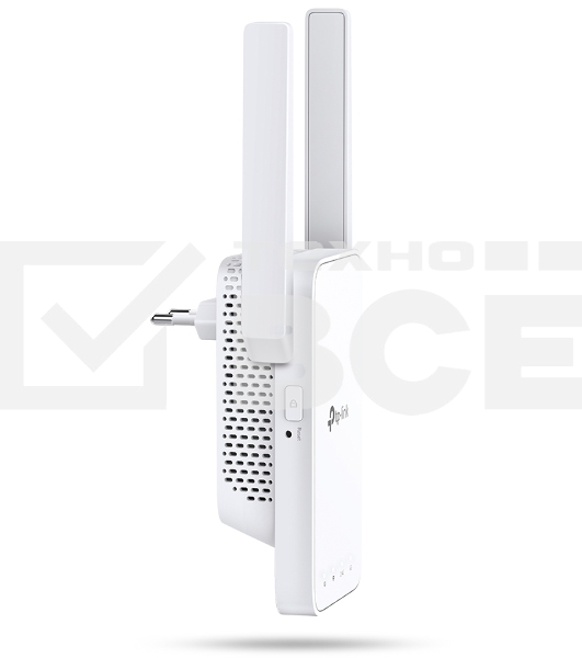 Усилитель TP-Link Wi-Fi сигнала AC1200 OneMesh Wi-Fi Range Extender/Signal Amplifier, dual-band Wi-Fi, two external antennas, 1 10/100Mbps port, 1 WPS button, supports RE/AP mode, Smart signal indicator, easy setup/management via Tether APP/Web UI.