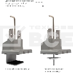 Кронштейн Arm media LCD-T36 silver, 4 шт/уп. Кр. алюм. настол. для 2-х мон. 15