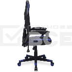 Кресло игровое Оклик 121G черный/синий сиденье черный/синий искусст.кожа/сетка с подголов. крестов. пластик черный, фото9