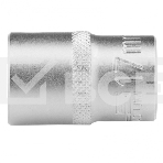 Головка торцевая, 17 мм, 12-гранная, CrV, под квадрат 1/2