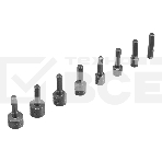 Набор сверл Matrix комб.,мет.1-6мм,бет.3-8мм,дер.3-8мм, перки,бит.30шт,адап.,голов.8шт,71пр., PRO, фото7