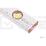 Уровень алюминиевый Sparta 400 мм, 3 глазка, линейка, фото5