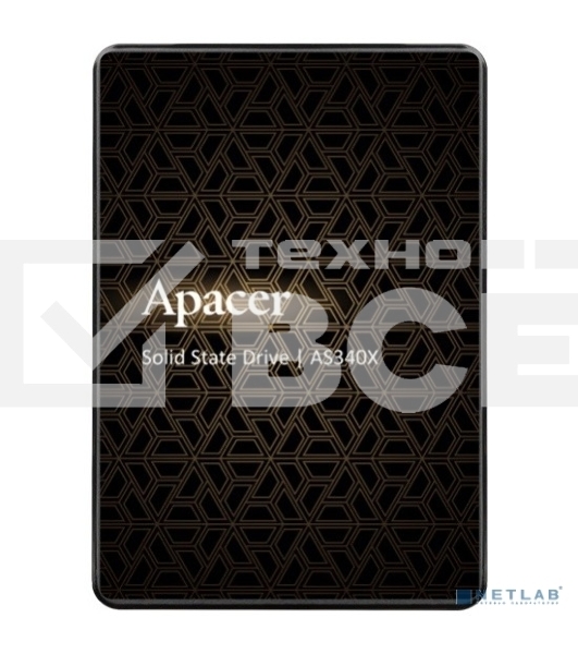 Накопитель SSD Apacer PANTHER AS340, 120Gb, SATA III, 2.5