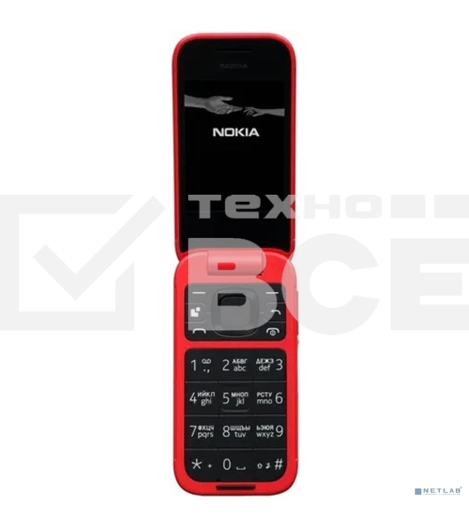 Мобильный телефон Nokia 2660 TA-1469 DS RED (1GF011PPB1A03)