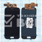 Дисплей для Samsung Galaxy A3 (2017) SM-A320F в сборе с тачскрином (TFT), черный, фото4