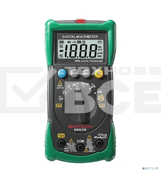 Универсальный мультиметр MASTECH  MS8233E 13-2013