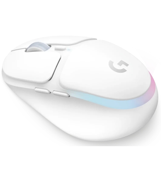 Мышь беспроводная Logitech G705 белый, 8200 dpi, радиоканал, Bluetooth, USB, кнопки - 6