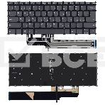 Клавиатура для ноутбука Lenovo XIAOXIN Air-14 2019 540S-14 черная с подсветкой, фото2