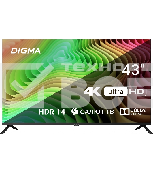 Телевизор Digma 43