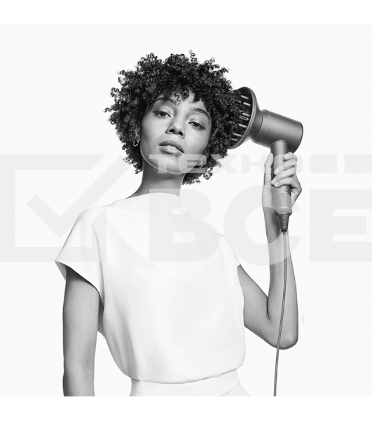 Фен Dyson Supersonic HD07 Bright Nickel/Bright Copper 1600Вт никель/медный