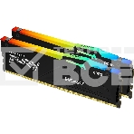 Оперативная память Kingston Fury Beast, DDR5, 64GB (2x32GB), 6000MHz, CL30, с радиаторами, RGB, черный, фото3