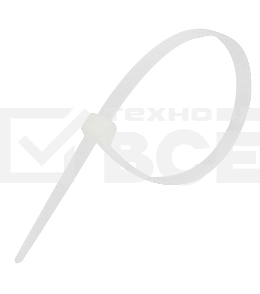 Стяжки Cablexpert NYT-500x9 пластиковые 500 мм х 9 мм, белые (100 шт.)