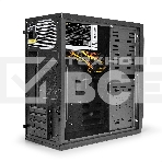 Компьютерный корпус Minitower ExeGate QA-412U-UNS500 (mATX, БП UNS500 с вент. 12см, 2хUSB+2хUSB 3.0, аудио, черный), фото5